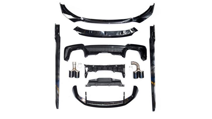 Body Kit Glans Zwart BMW X3 G01 Met M-pakket 2017-2021 B9923, Auto-onderdelen, Carrosserie, Nieuw, Herkomst onderdeel bekend, BMW