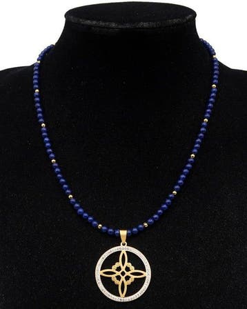 Lapis lazuli - Vloekbreker - Heilige Heksenknoop -