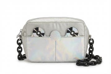 Kipling Schoudertas Zilver, Handtassen en Accessoires, Verzenden, Zo goed als nieuw
