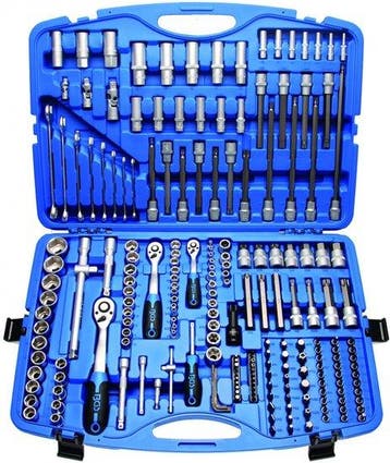 Bgs Technic Dopsleutelset zeskant 6,3 mm (1/4) / 10 mm (3/8), Verzenden, Nieuw