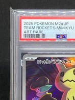Pokémon - 1 Graded card - Team Rockets Mimikyu #205/193 AR, Nieuw