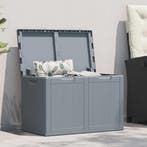 vidaXL Tuinbox 180 L PP houtlook grijs, Verzenden, Nieuw