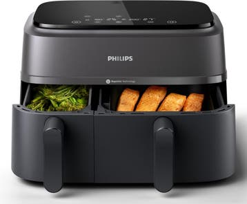 Philips 3000 series NA350/00 Airfryer met twee manden uit de, Verzenden, Nieuw, Airfryer