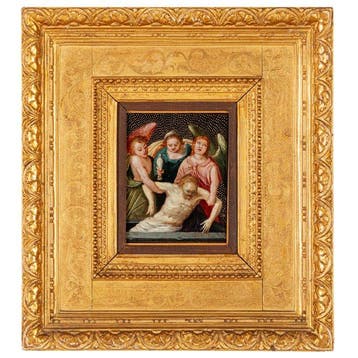 Italian school (XVI-XVII) - Die Grablegung - NO RESERVE