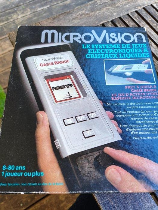 MB - Microvision - MB MicroVision – Console + 4 cassettes –, Games en Spelcomputers, Spelcomputers | Overige Accessoires