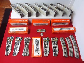 Primex H0 - 5070/76/85/77/46/32/39 - Voie ferrée pour trains