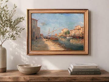 Henry Malfroy (1895-1944) - Fishing Boats in the Port of