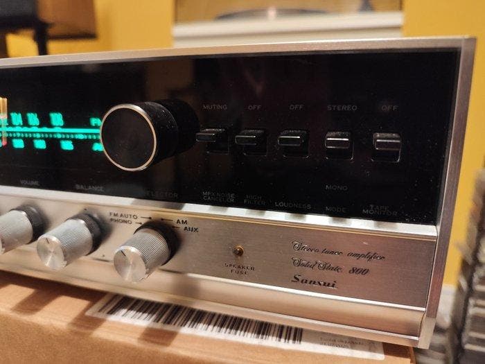 Sansui - Solid State 800 Audio versterker, TV, Hi-fi & Vidéo, Radios