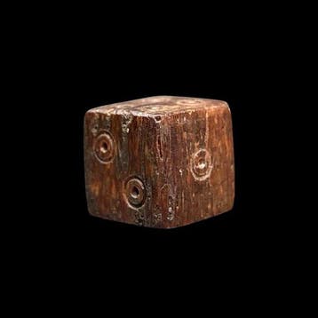Oud-Romeins, Keizerrijk Been dobbelsteen - Ancient Roman