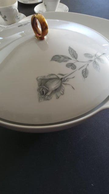 Waldsassen Bavaria - Tafelservies voor 6 (19) - Porselein