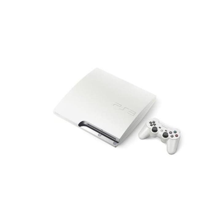 Playstation 3 Slim 160GB Wit + Controller - JPN, Games en Spelcomputers, Spelcomputers | Sony PlayStation 3, Zo goed als nieuw