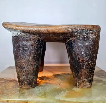 Stoel - Hout - Senoufo-kruk