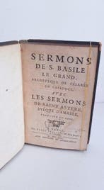 Basile de Césarée - Sermons de S.Basile le grand, archeveque