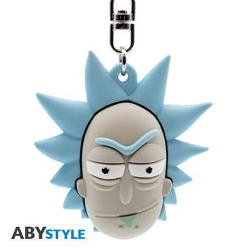 Rick and Morty Rick Sanchez 3D Sleutelhanger, Verzamelen, Ophalen of Verzenden, Nieuw