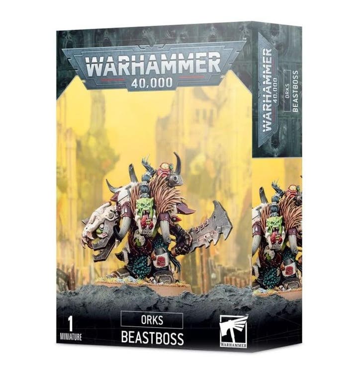Orks Beastboss (Warhammer Nieuw), Hobby en Vrije tijd, Wargaming, Ophalen of Verzenden