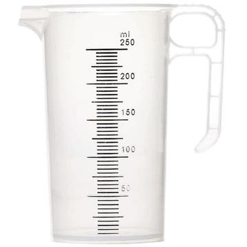 Maatbeker | PRO-JUG | Kunststof | 250ml | Maatverdeling |, Verzenden