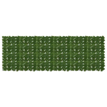 vidaXL Balkonscherm met bladeren Groen 300 x 100 cm, Verzenden