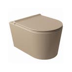 Wandcloset Salenzi Civita 50x35x36.5cm Keramiek Rimless Mat, Ophalen of Verzenden, Overige typen