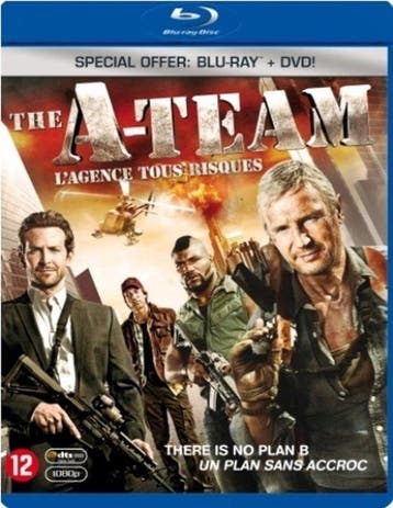 The A-team blu-ray plus dvd (blu-ray tweedehands film), Ophalen of Verzenden, Nieuw in verpakking