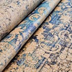 Tapis en soie moderne deluxe – design médailon vintage –, Nieuw