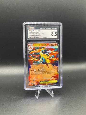 Pokémon - 1 Graded card - Mega Charizard Y 030 Back Star