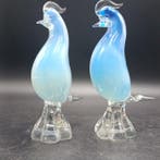 Figuur - Coppia di uccellini darte di Murano (2) - Glas, Antiquités & Art, Antiquités | Verre & Cristal