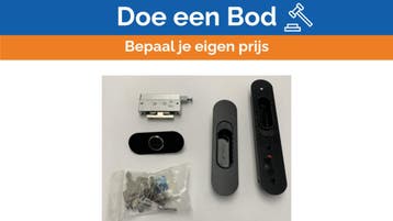 Bieden: Southco Black Marine Side Door Lock Set with Handle, Ophalen of Verzenden