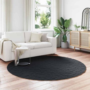 vidaXL Antislip vloerkleed van imitatie konijnenbont OLITE, Verzenden, Nieuw