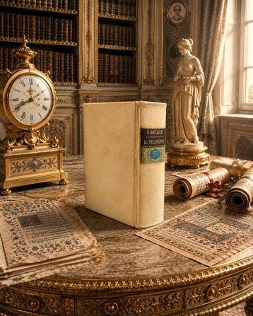Giovanni Boccaccio edited by Francesco Sansovino - Filocopo