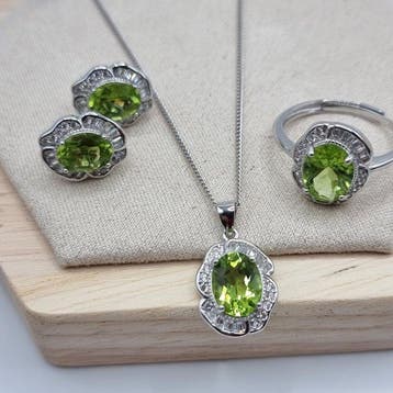 Sans prix de réserve - Ensemble de bijoux 3 pièces Argent -