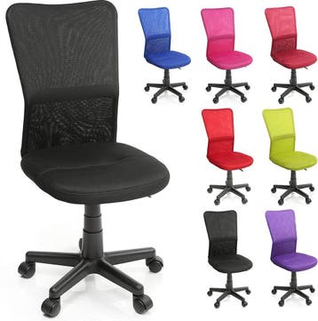 Kinder bureaustoel - Ergonomisch - Zwart - TRESKO, Verzenden