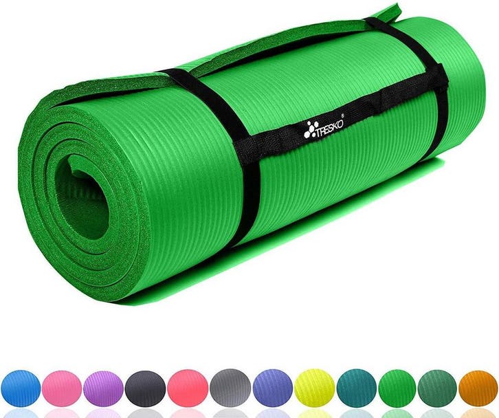 Yogamat - Fitness mat - Sportmat - Yoga mat extra dik - 190x, Sport en Fitness, Yoga en Pilates, Nieuw, Verzenden