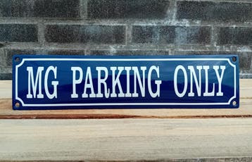 MG parking only, Verzenden, Nieuw