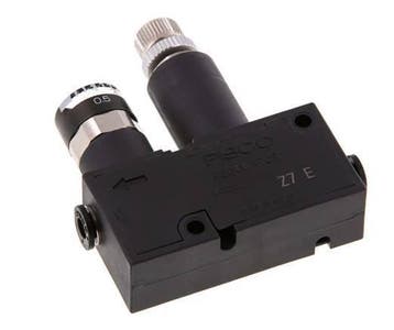 Pneumatische Drukregelaar 4mm met manometer, Verzenden, Nieuw