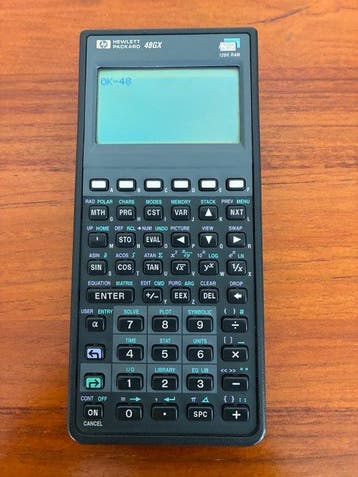 Hewlett Packard HP-48GX Scientific Graphing RPN Calculator