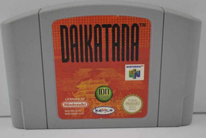 Daikatana (N64 EUR), Consoles de jeu & Jeux vidéo, Jeux | Nintendo 64