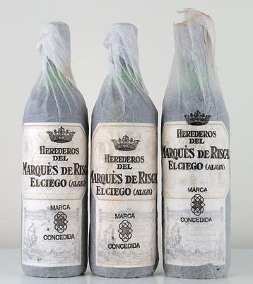 1978 Marqués de Riscal - Rioja Cose - 3 Flessen (0.75 liter), Nieuw