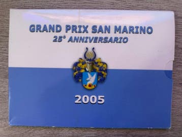 Monaco, San Marino. Euroset 2004/2005, 2 x Sets (Zonder