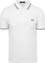 Fred Perry Polo M3600 Wit V21 maat Maat 52/54 (L) Heren, Kleding | Heren, Polo's, Maat 52/54 (L), Verzenden, Wit, Nieuw