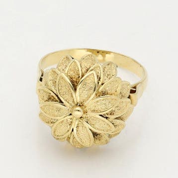 Ring - 18 karaat Geel goud, Nieuw