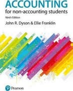 Accounting for Non-Accounting Students 9th Edition, Verzenden, Gelezen, Dyson John