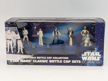 Collectie van memorabilia - “Classic Bottle Cap” Figure Sets, Nieuw