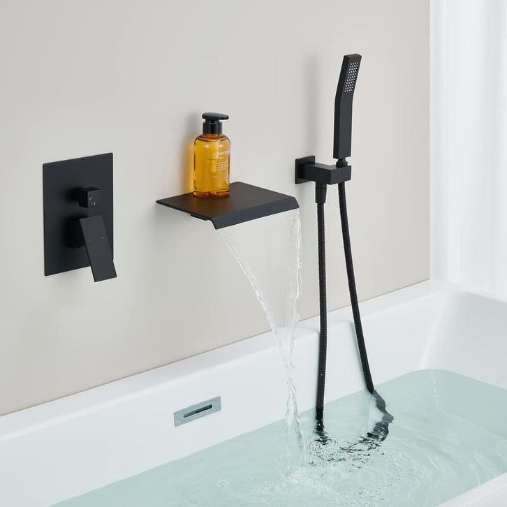 AKTIE: WEBO Luxe inbouw badkraan met handdouche complete set, Doe-het-zelf en Bouw, Sanitair, Nieuw, Verzenden