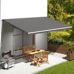vidaXL Vervangingsdoek voor luifel 6x3,5 m antracietkleurig, Verzenden, Nieuw