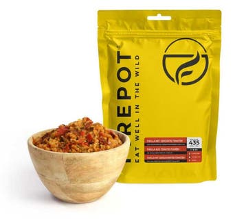 Paella met gerookte Tomaten - 435 kcal - Firepot, Verzenden