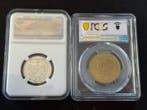 Grèce, Portugal. 100 Drachmai / 5 Escudo 1951/1990, Postzegels en Munten