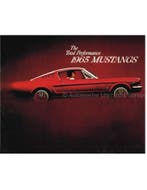 1965 FORD MUSTANG BROCHURE ENGELS (USA), Ophalen of Verzenden, Nieuw