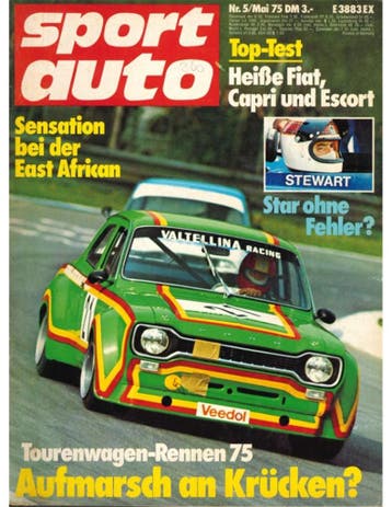 1975 SPORT AUTO MAGAZINE 05 DUITS, Boeken, Ophalen of Verzenden, Nieuw