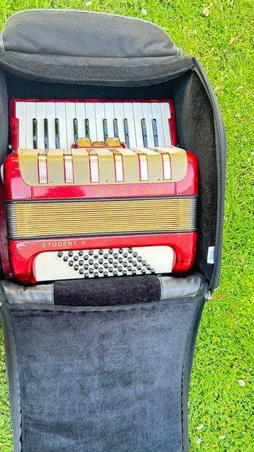 Hohner - Student V - - Accordeon - Duitsland - 1970 (Zonder, Nieuw