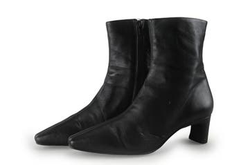 Manfield Enkellaarzen in maat 39 Zwart, Kleding | Dames, Verzenden, Zwart, Lage of Enkellaarzen, Zo goed als nieuw